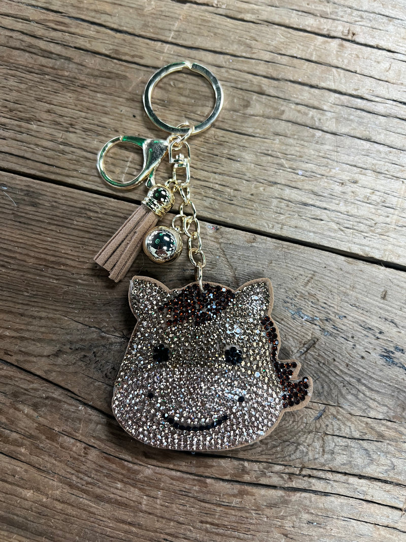 Puff Bling Keychains