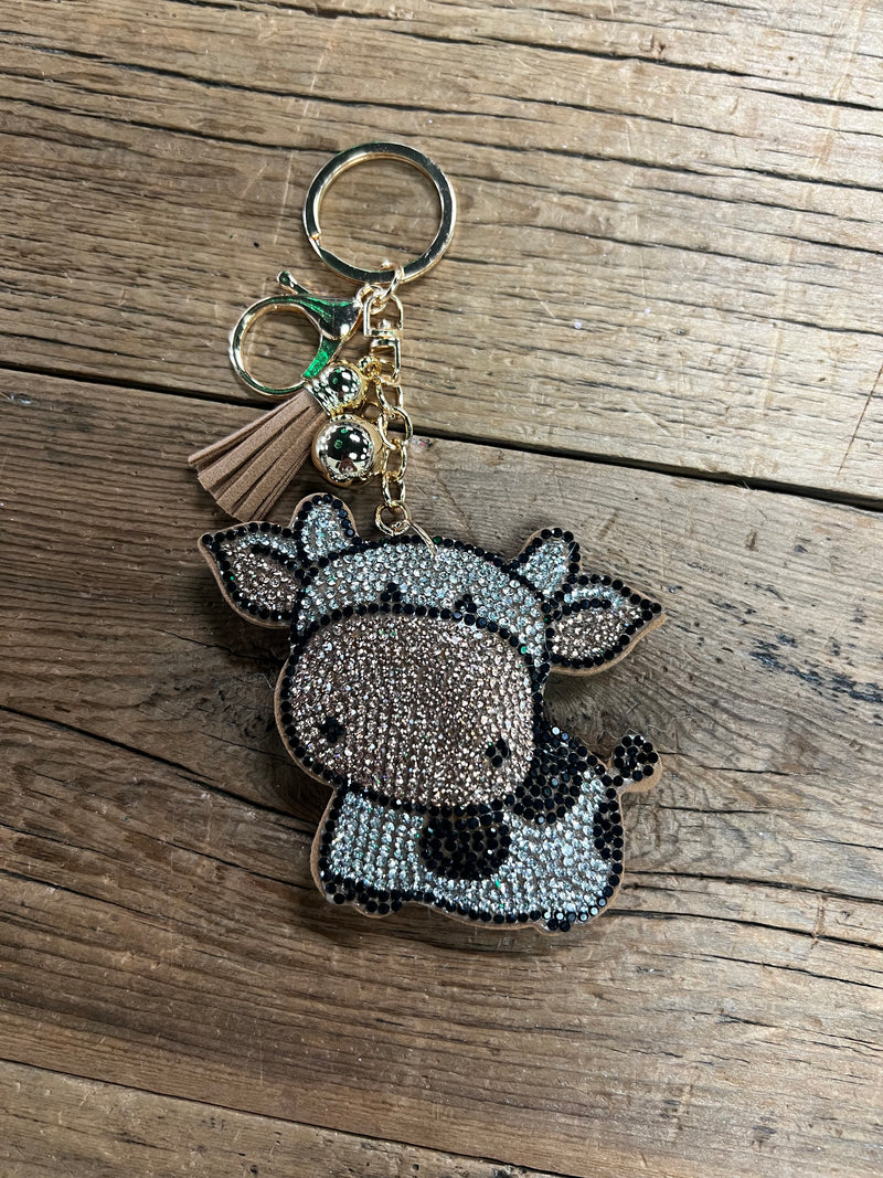 Puff Bling Keychains