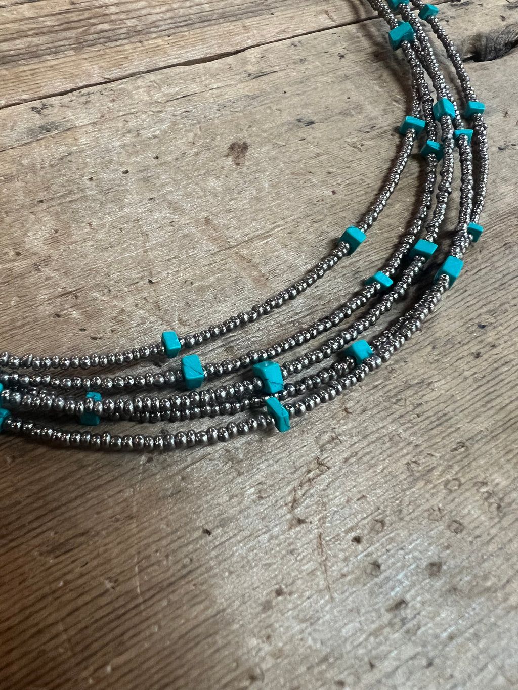 Seed Bead Layering Necklace