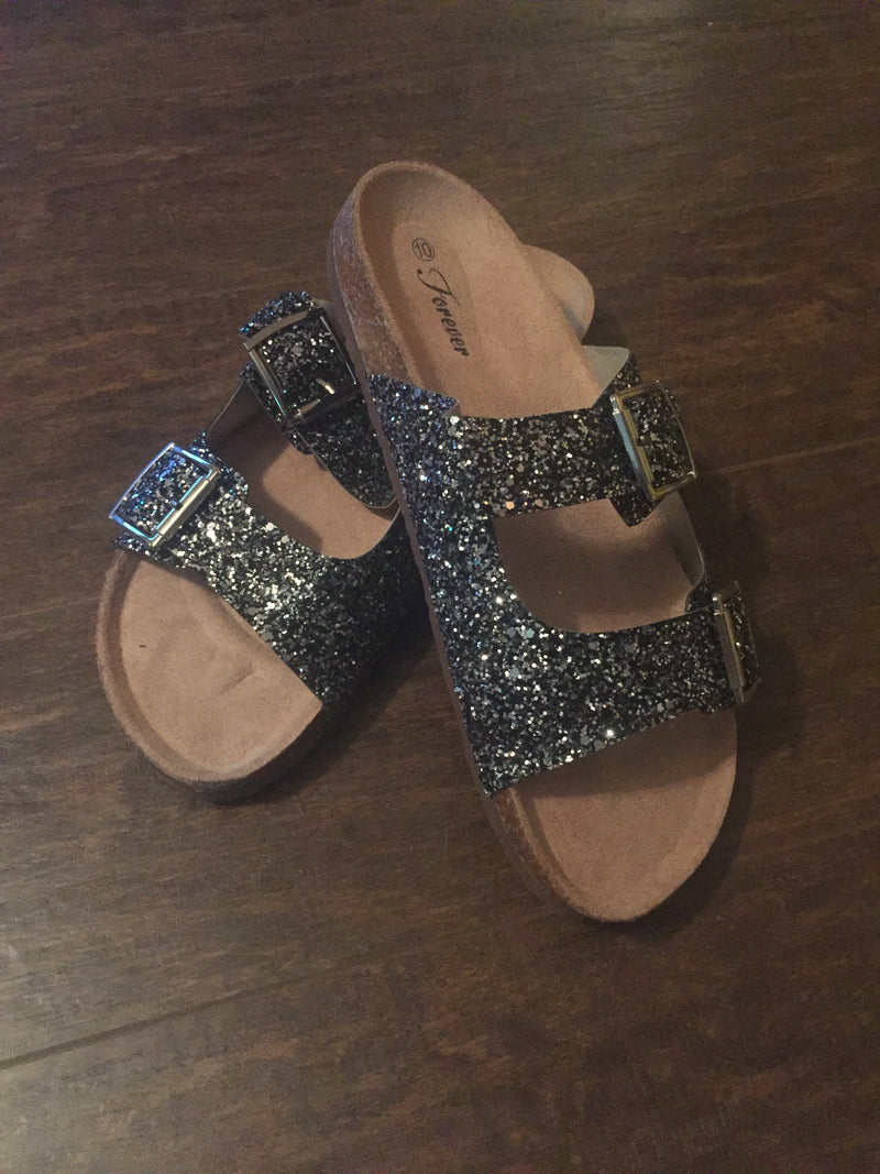 Glitter Sandals