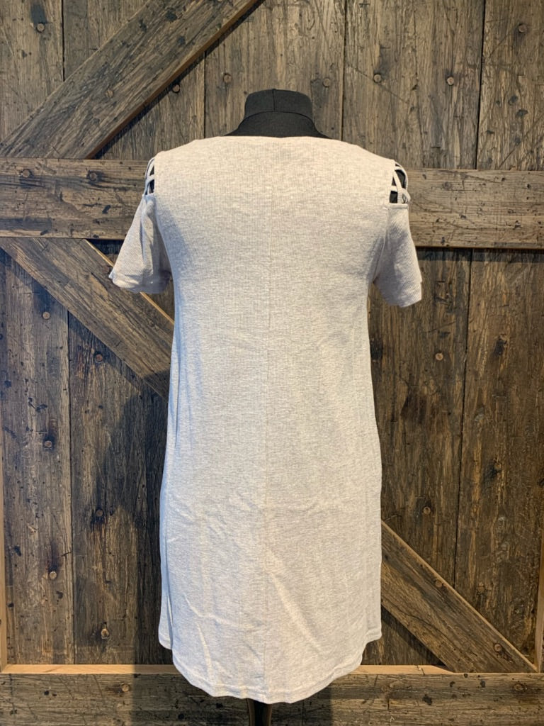 Grey Cotton Tunic Dress * S & L ONLY* Wild Filly Boutique Grey Cotton Tunic Dress * S & L ONLY* Wild Filly Boutique
