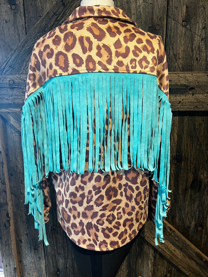 Colorful 2025 fringe jacket
