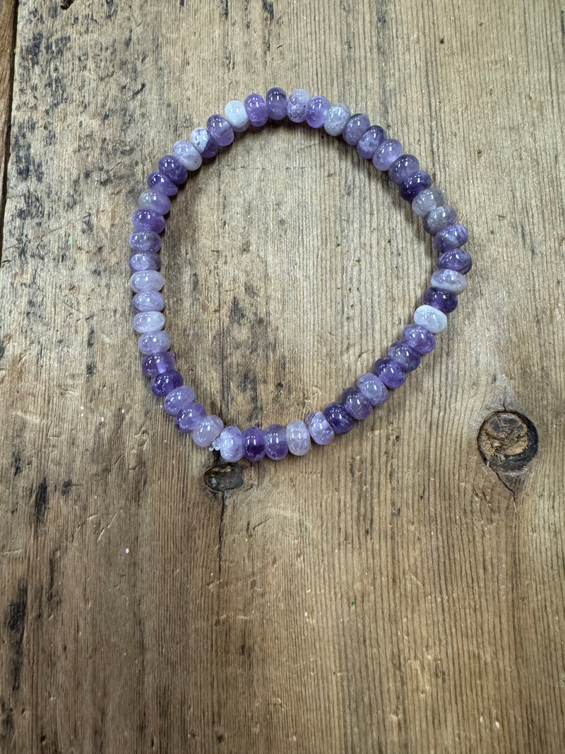 Amethyst Stretch Bracelet