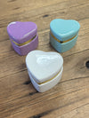 Ceramic Heart Trinket Box