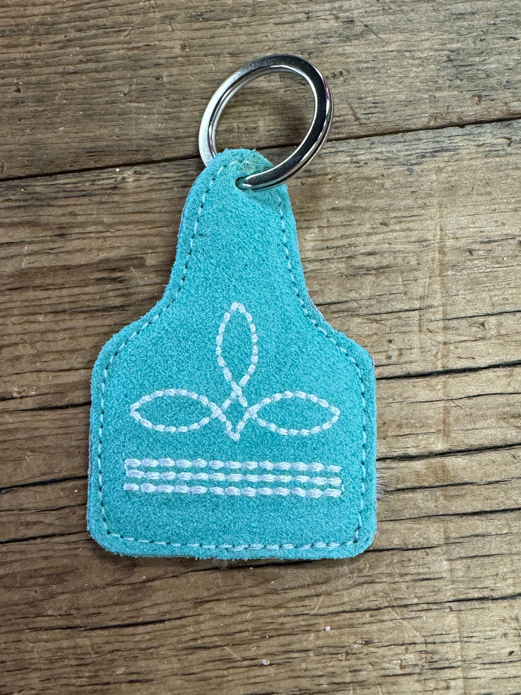 Boot Stitch Keychain