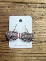 Wood Camper Earrings