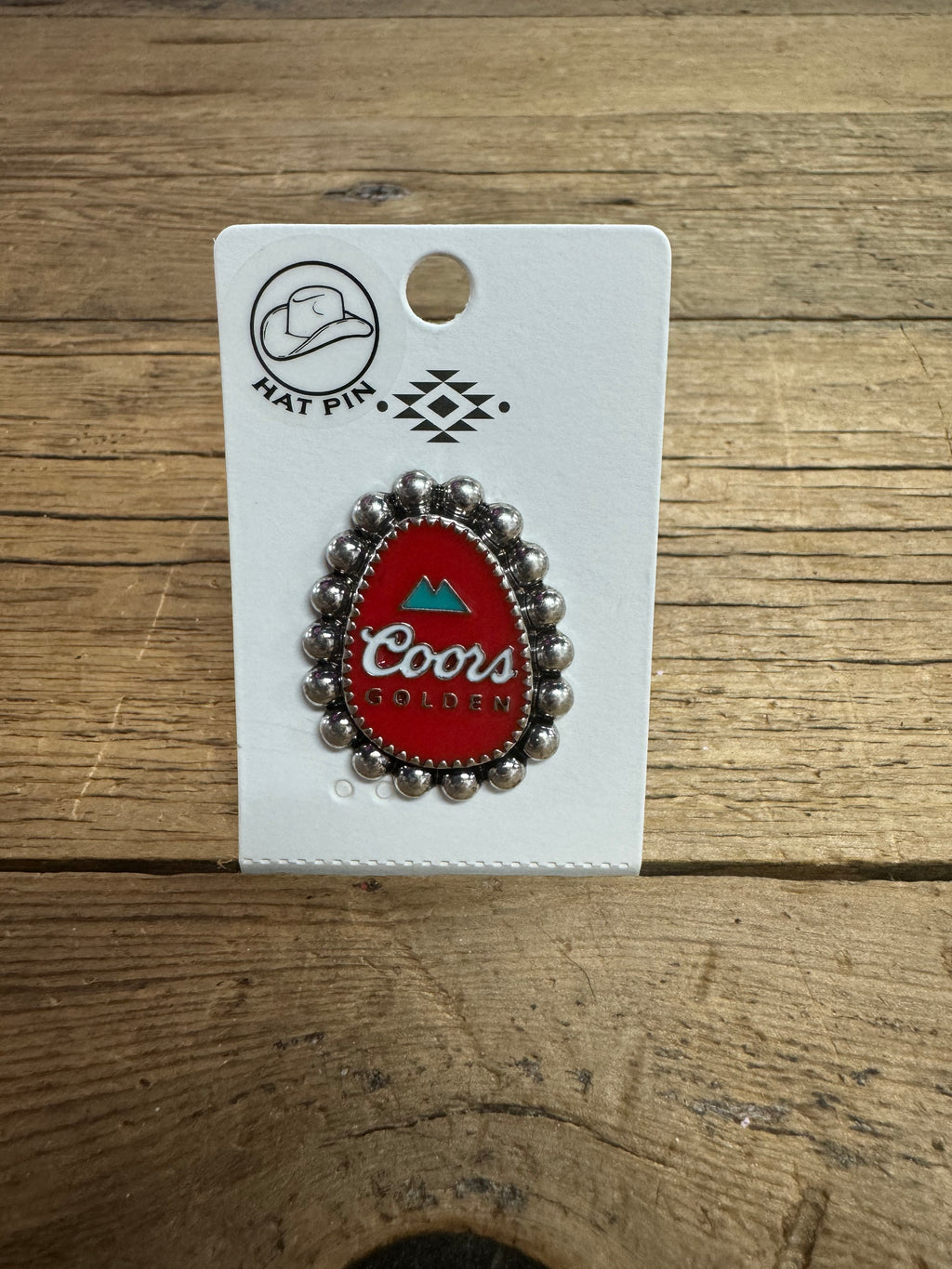 Coors Golden Hat Pin