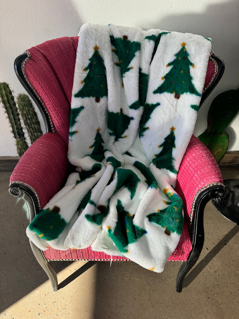 Christmas Tree Blanket