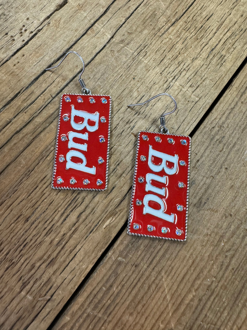 Bud Rectangle Earrings