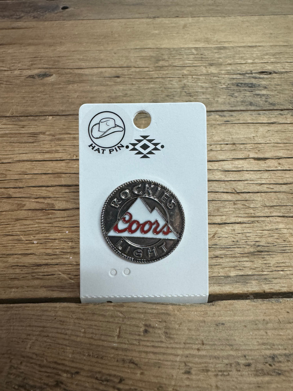 Coors Light Hat Pin (Round)