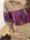Fiesta Sherpa Pullover *2X ONLY*