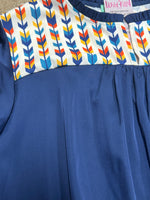 Silky Blue Arrow Top**S ONLY**