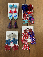 Patriotic Earrings