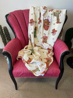 Christmas Western Cactus Blanket