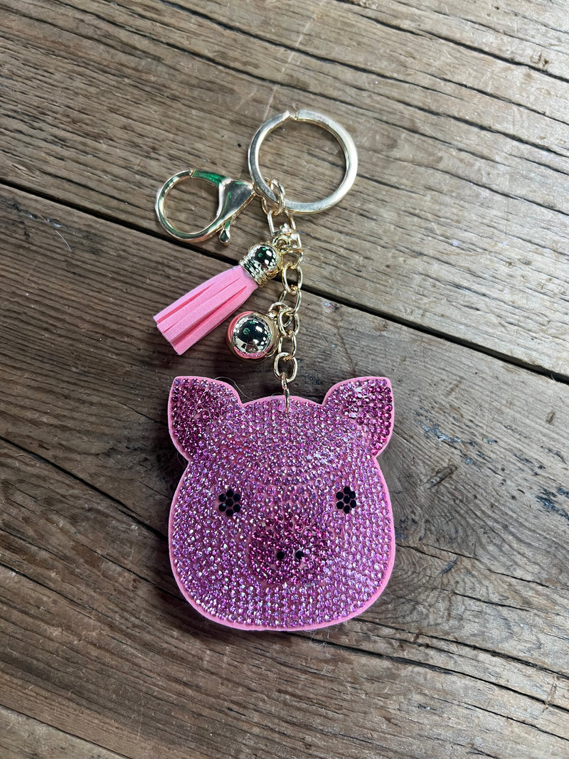 Puff Bling Keychains