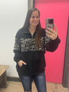 Sherpa Pullover * Leopard L & 2X ONLY*