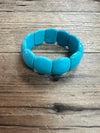 Turquoise Stretch Braceletes