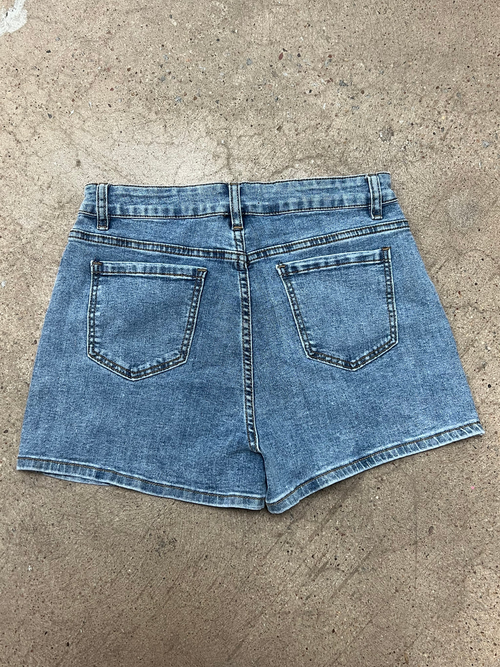 Diamond Jean Shorts
