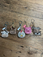 Puff Bling Keychains