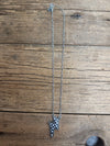 Checkered Lightning Bold Necklace