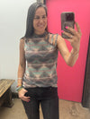 Brown Aztec Tank