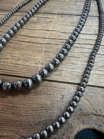 Double Strand Navajo Pearl Layering Necklace