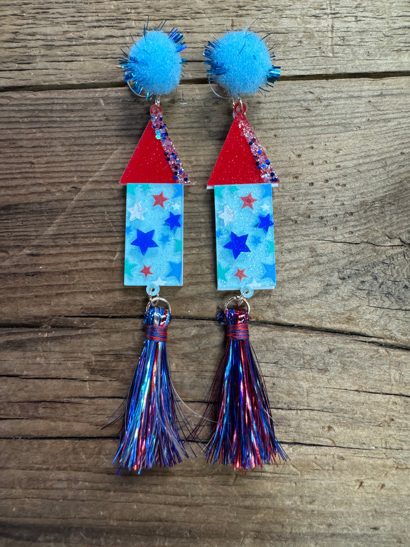 Patriotic Earrings