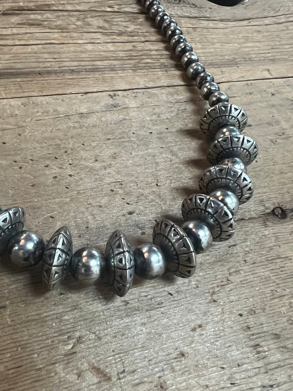 Silver Western Strand Necklace