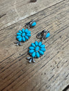 Turquoise Squash Earrings **CLIP**