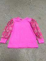 Pink Aztec Sleeve Top **KIDS**