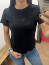 Horse Mesh Cutout T-shirt