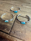 Sterling Silver Turquoise Cuff Bracelete