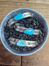 Sterling Silver Turquoise Cuff Bracelete