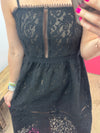Black Lace Cocktail Dress