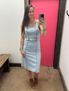 Buckle Bunny Jean Dress *XL & 3X ONLY*