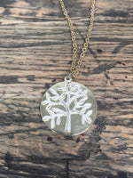 Silver Tree Necklace