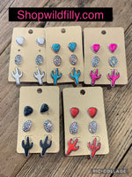 Cactus Earring Sets