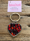 Jewel Heart Keychain