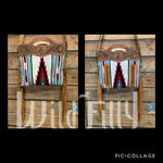 Curved Handle Blanket Purse
