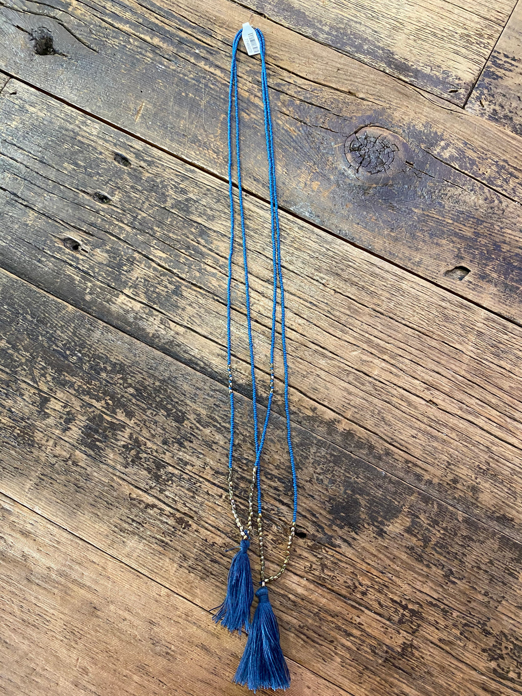 Beaded with Tassel Necklace
