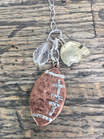Football Charms with Hook Necklace