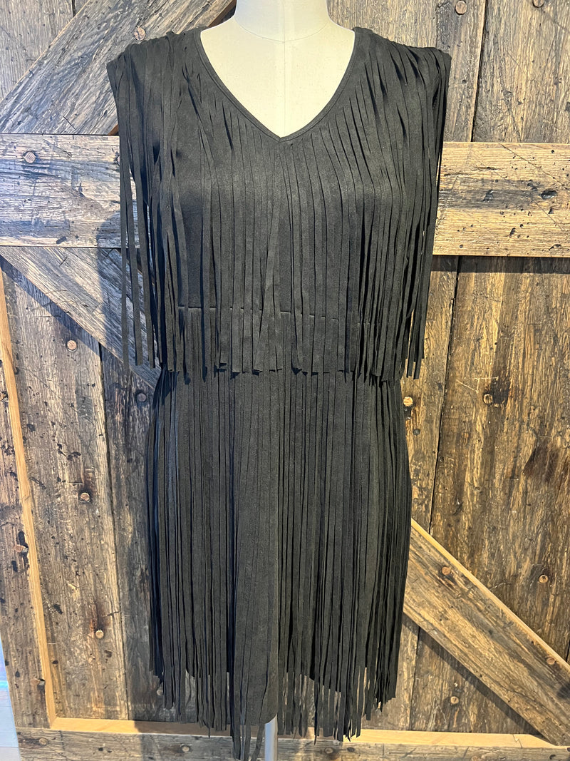 Weekend Fringe Dress